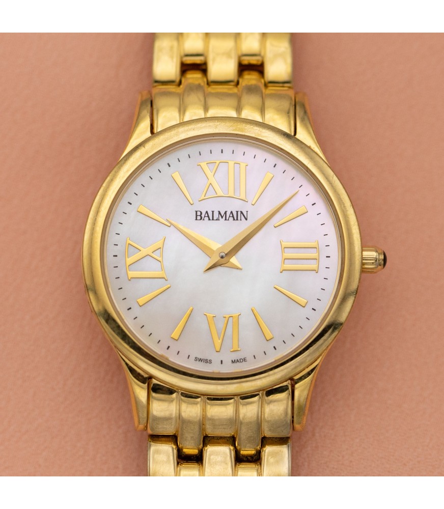 Pierre Balmain Gold Tone & Mother of Pearl Watch - Ref. 2990