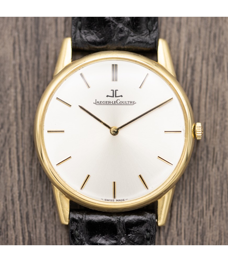 Jaeger-LeCoultre Ultra Thin - Vintage 18k Yellow Gold Men's Dress Watch ...