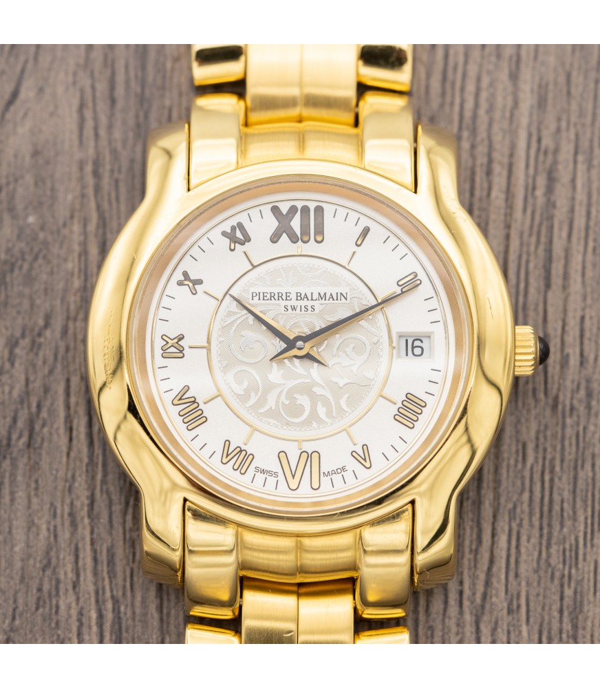 Ramkoers majoor Aannemer Pierre Balmain Arabesque - Vintage Gold Plated Men's Quartz Watch - Ref.  3002