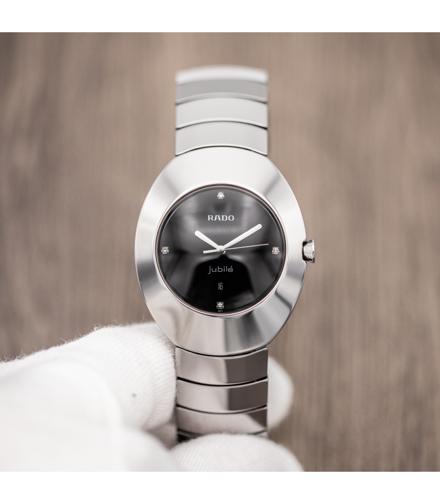 Rado Ovation Jubilé Vintage Ladies' Ceramic Quartz Watch Diamond