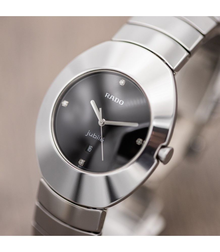 Rado Ovation Jubilé Vintage Ladies' Ceramic Quartz Watch Diamond