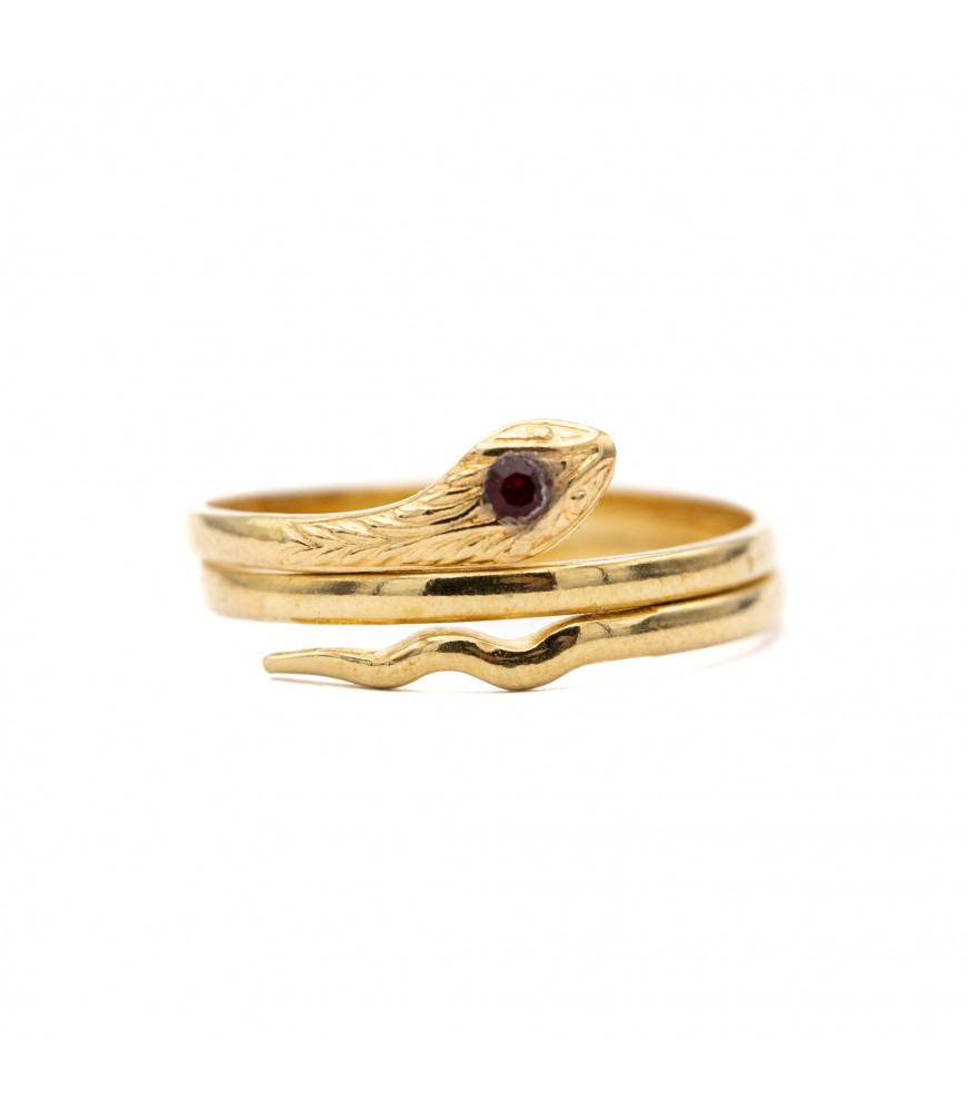 Antique Victorian Diamond Ruby Gold Snake Ring - Antique Jewelry | Vintage  Rings | Faberge EggsAntique Jewelry | Vintage Rings | Faberge Eggs
