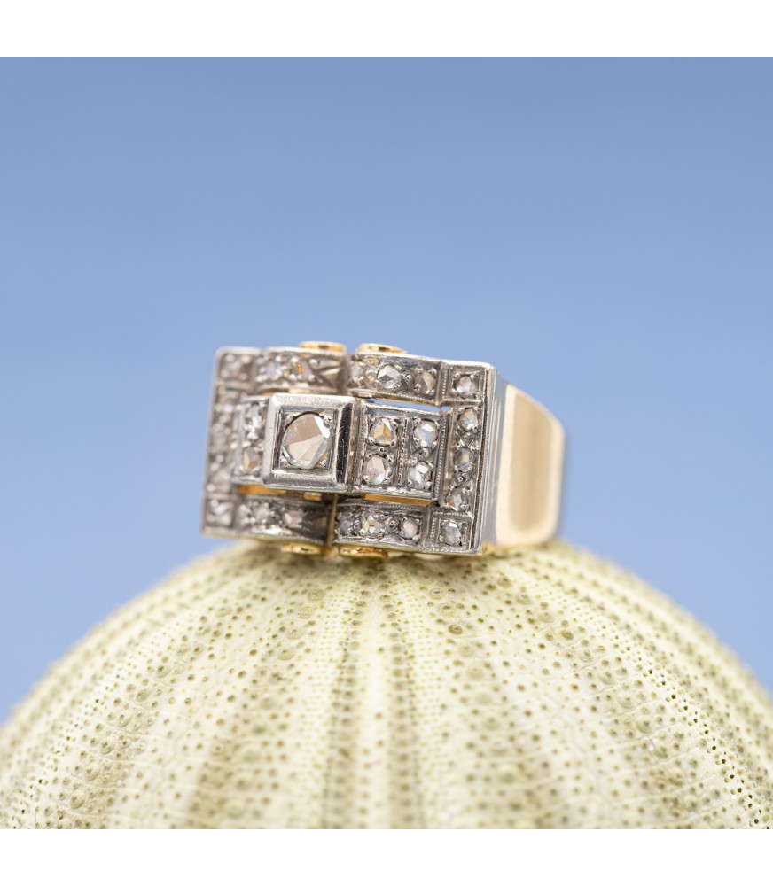 S Shape Diamond Ring | Everyday Gold Jewellery | Modern Jewellery