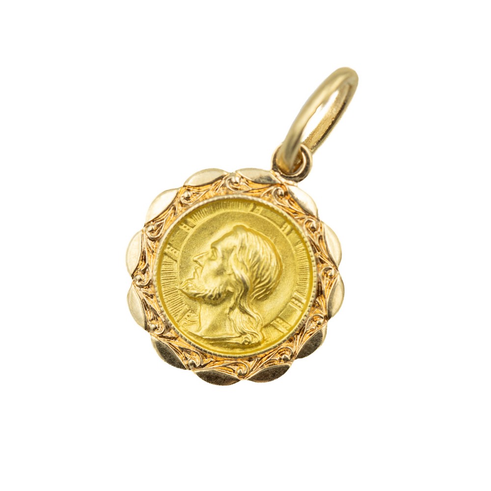 Italian small 18K solid...